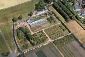 Aerial Upper Walled Garden